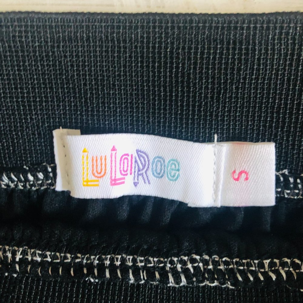LuLaRoe Lola Skirt with Embroidered Flower - S - Picture 6 of 10
